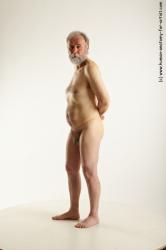 Nude Man White Standing poses - ALL Average Short Grey Standing poses - simple Realistic